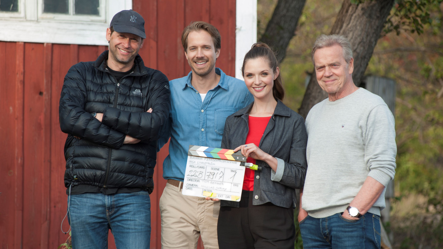 Inga Lindstrom Das Hochzeitskleid Im Dreh Bavaria Film Gmbh